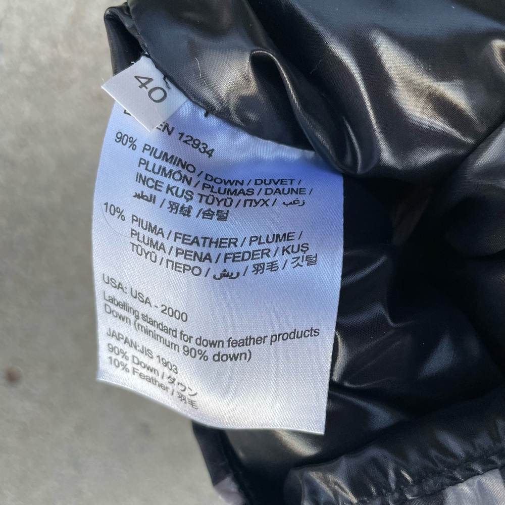 Moncler | Black and White Leopard Down Snow Boots - Picture 4 of 6